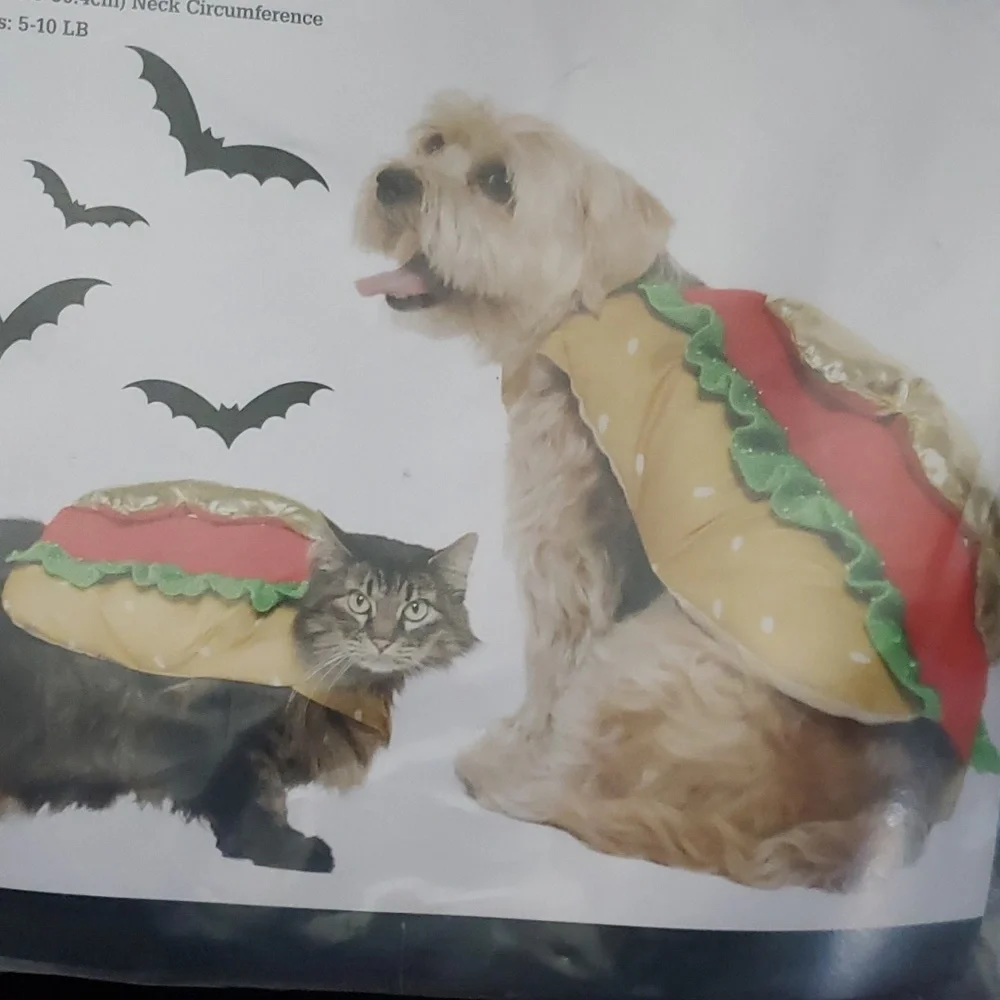 Pet Costume-Hotdog XS